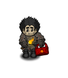 Arsonist role image from the Town of Salem role reference