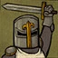Town of Salem Crusader achievement icon: Divine Protector.