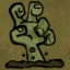 Town of Salem Retributionist achievement icon: The Avenger.