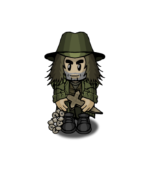 Vampire Hunter role image from the Town of Salem role reference