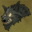 Town of Salem achievement emblem for Werewolf.