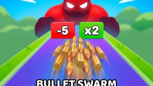 Bullet Swarm Runner browser game
