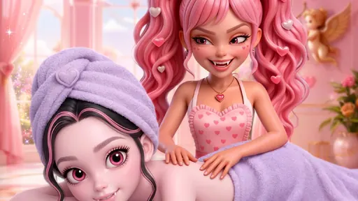 Creepy Spa for Little Monsters browser game