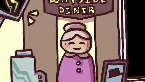 Diner in the Storm browser game