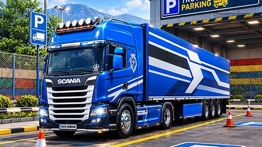 Euro Truck Parking Game browser game