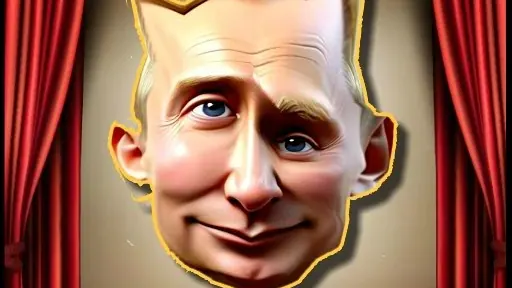 Funny Putin Face browser game