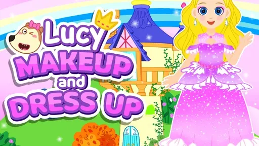 Lucy: Makeup and Dress up browser game