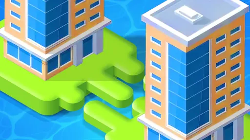 Merge Town! browser game