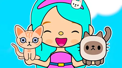My Cat Town browser game
