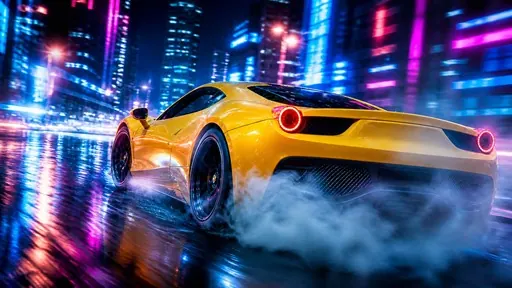 Neon City Drift Racing browser game