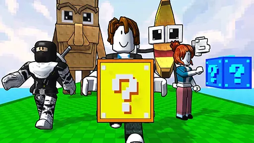 Obby: Lucky Block Heist browser game