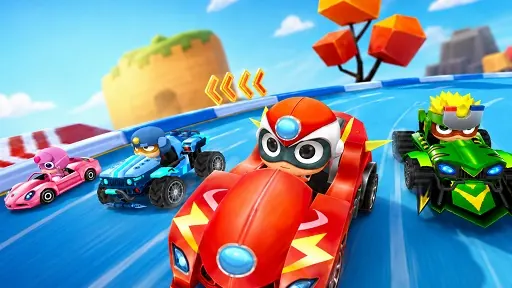 Robot Car Transform Race gameplay preview