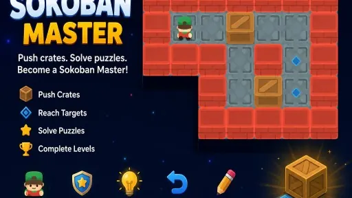Sokoban Master browser game