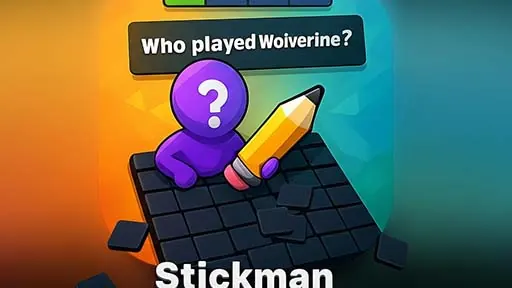 Stickman Trivia Fall IO browser game