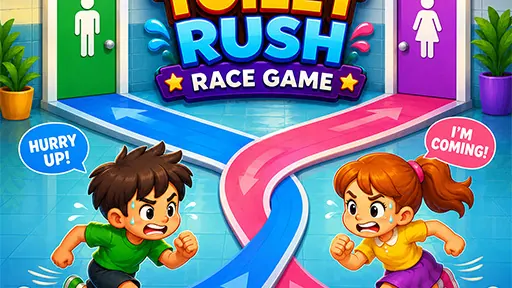 Toilet Rush Race Game browser game