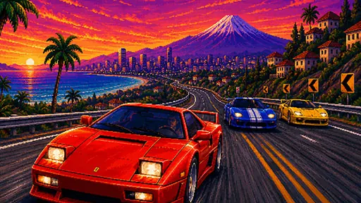 Turbo Horizon Racing gameplay preview