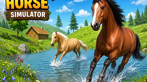 Wild Horse Simulator Racing Games browser game